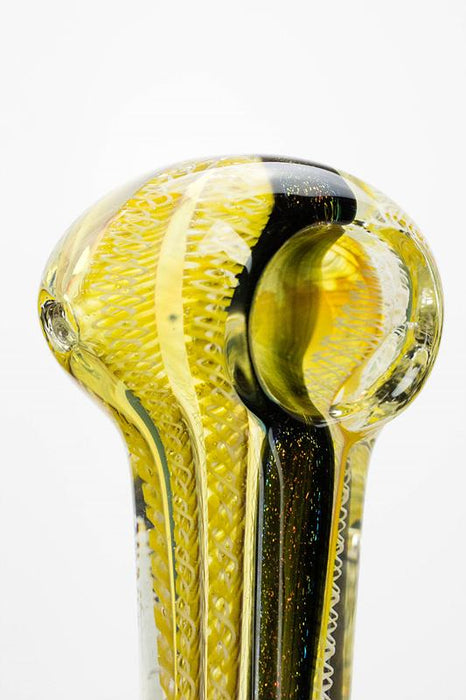 3.5" Heavy dichronic 6237 Glass Spoon Pipe