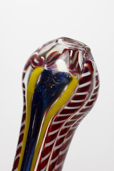 3.5" Heavy dichronic 6241 Glass Spoon Pipe