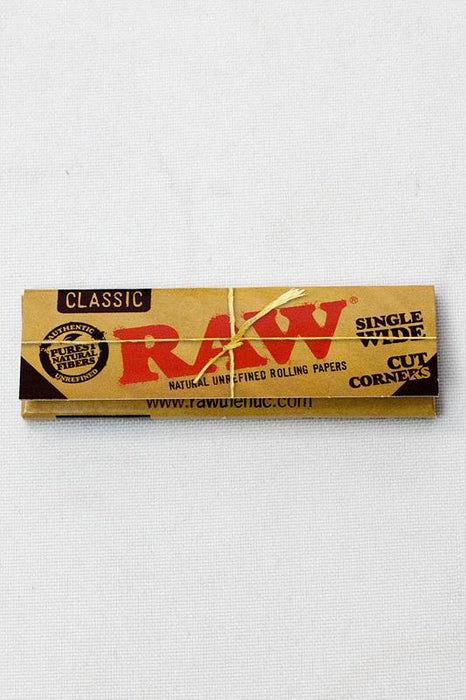 Raw classic single wide cut corners (2 Packs)