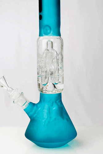 12" infyniti frost glass 4-arm beaker Bong
