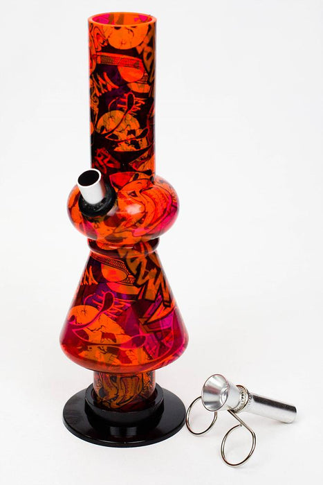 7.5" acrylic water pipe-FDY05