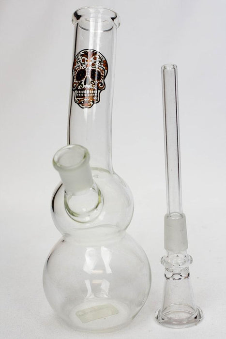 7" glass water bong M1044
