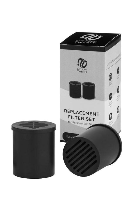 Eco Four Twenty Personal Air Filter - Official Replacement Filters (2 Refills in 1 Box)