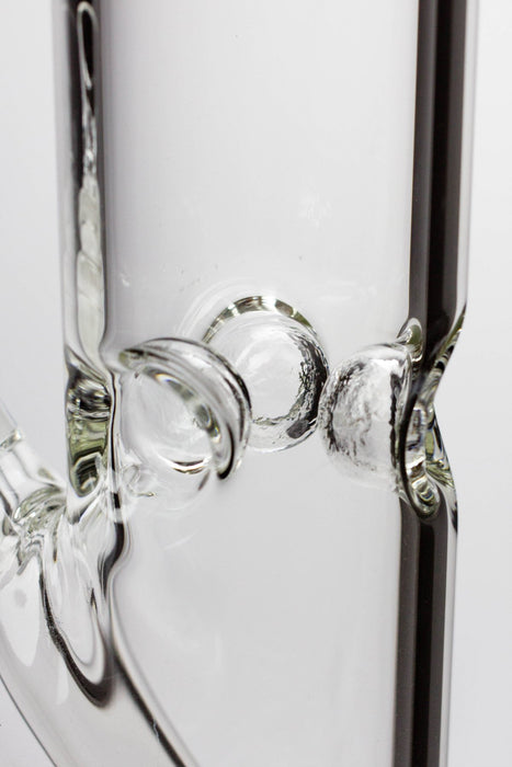 12" glass tube water bong [K5-12]