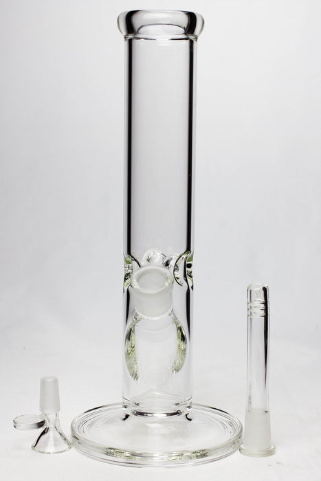 12" glass tube water bong [K5-12]
