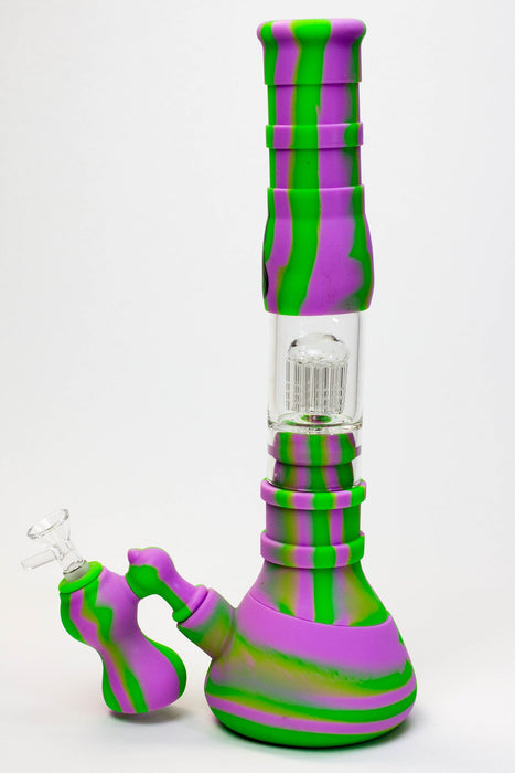 14.5" Genie detachable silicone water bong and bubbler
