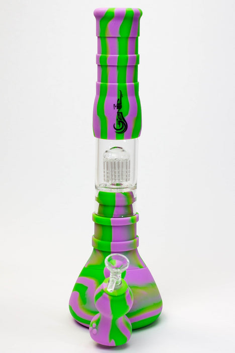14.5" Genie detachable silicone water bong and bubbler