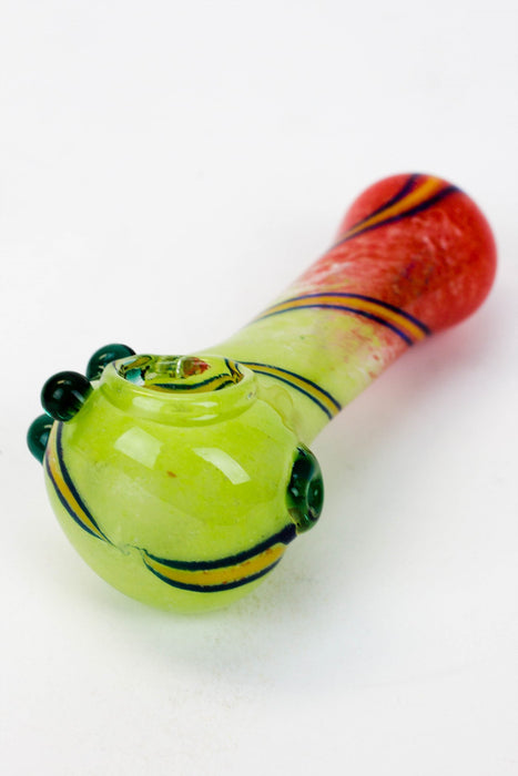4" soft glass 7561 hand pipe