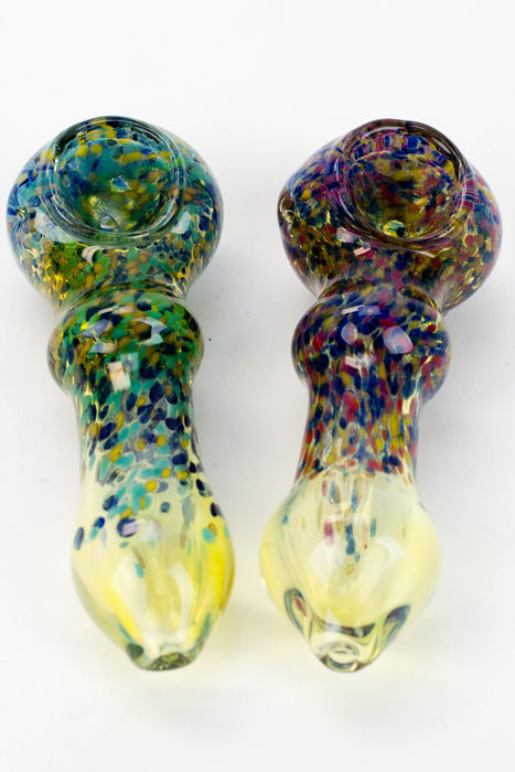 4" soft glass 7563 hand pipe