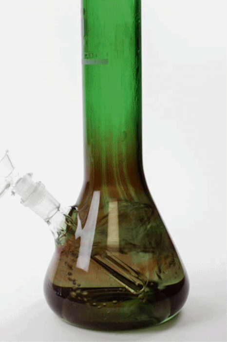 12" Beaker base glass bong
