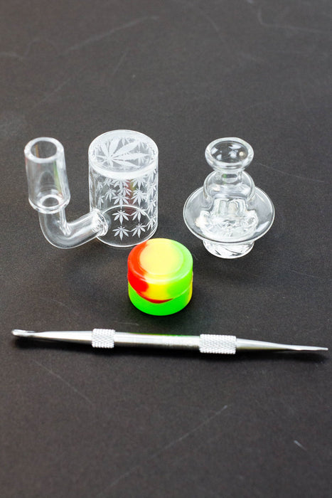 Glass Carb Cap Dabber Wax Oil Dab Tool For Quartz Banger Nail Hookah Pipe