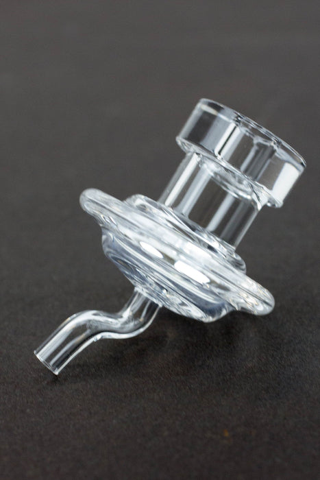 Clear Glass Quartz Carb Cap Pack of 2