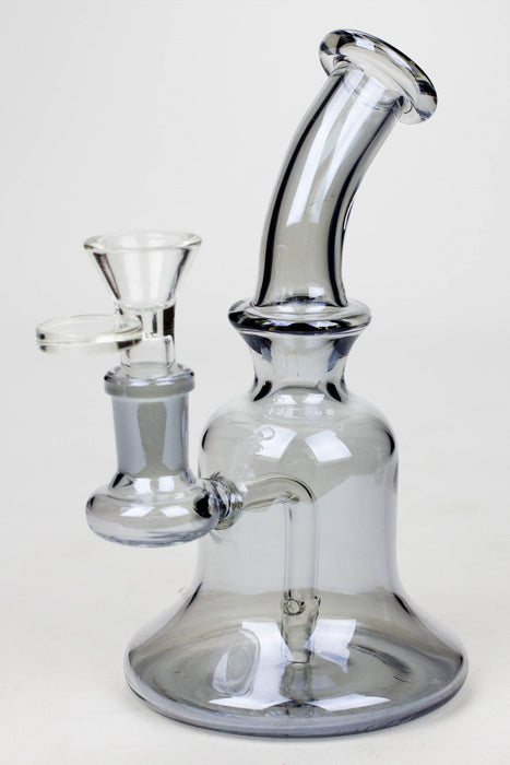 6" fixed 3 hole diffuser Metallic tinted bubbler