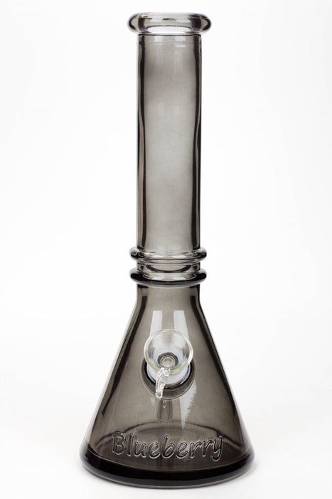 10" colored soft glass water bong