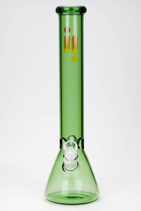 16" Infyniti color tube glass water bong