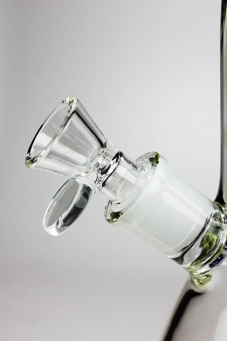 15" infyniti shower head diffuser 7 mm glass water bong