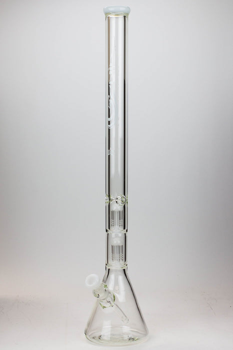 30" Genie 9 mm Dual tree arms beaker glass water bong