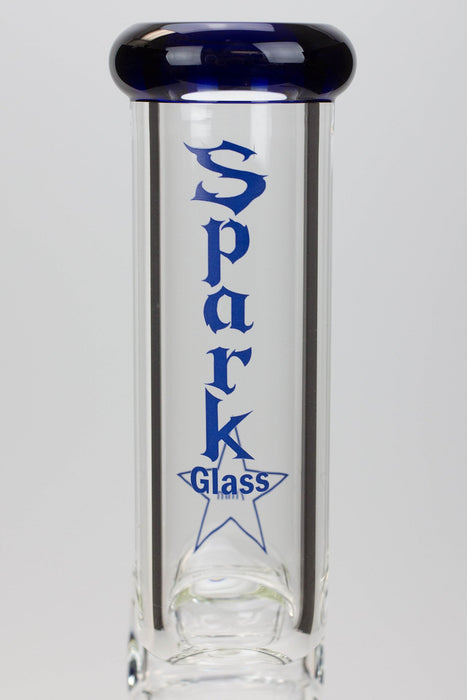 16" Spark 7mm kink zong glass bong