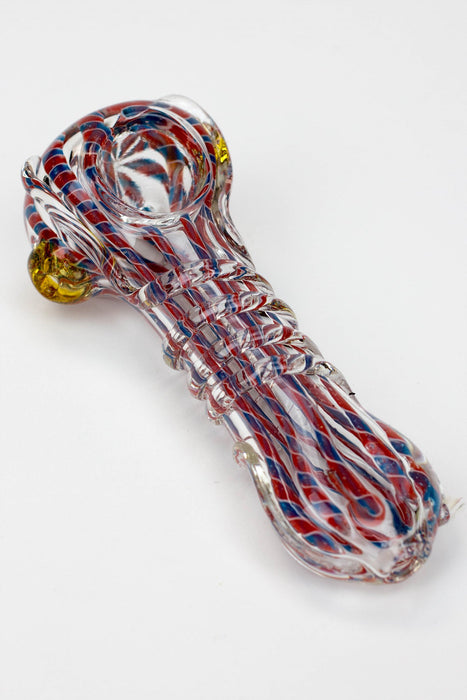 4.5" soft glass 8560 hand pipe - 127