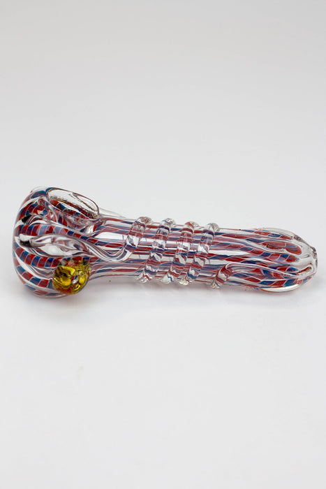 4.5" soft glass 8560 hand pipe - 127