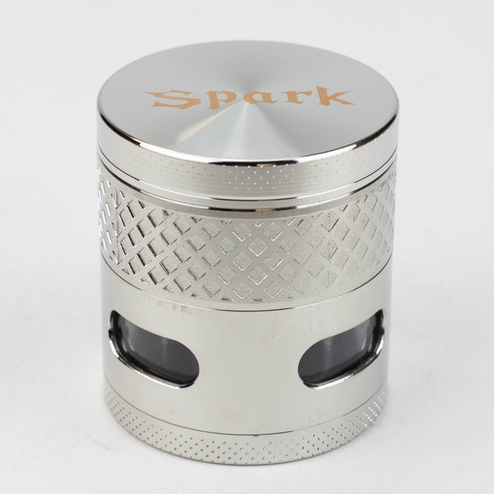 SPARK 4 Parts grinder with side window