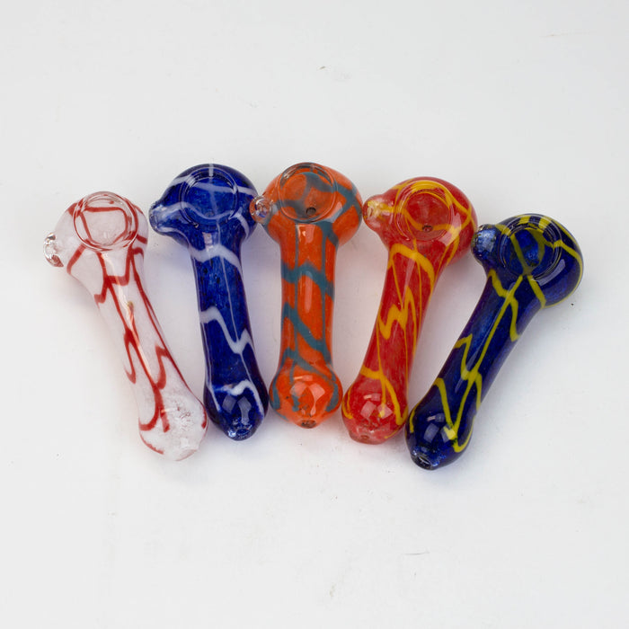 5" soft glass hand pipe [8983]