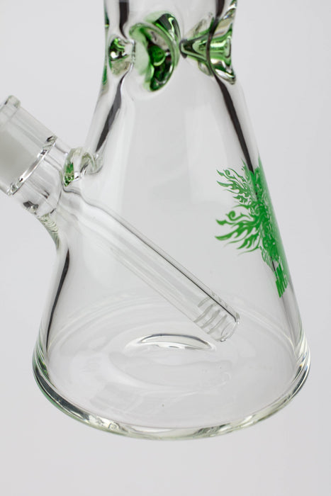 16" glass / 9 mm / beaker glass water bong-Color