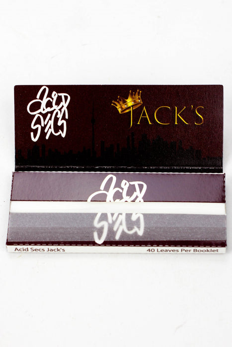 Acid Secs - Ultra thin rice Jack's Rolling Papers