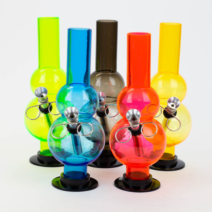 8" acrylic water pipe assorted [FD series]