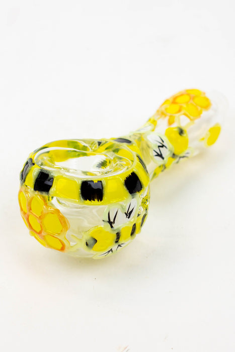 4" GLASS PIPE-BEE [GHP008]