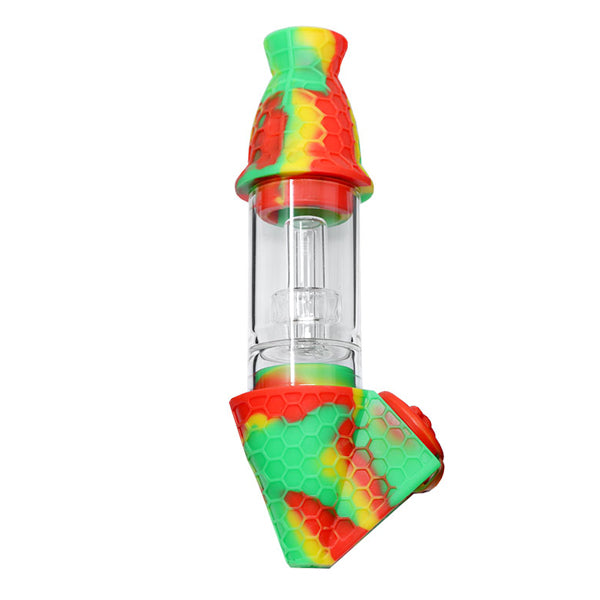 8 inch Silicone Nectar Collector Bubbler [WP-28] - $36.00