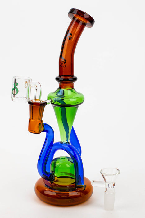 10" SOUL Glass 2-in-1 recycler [S2062]