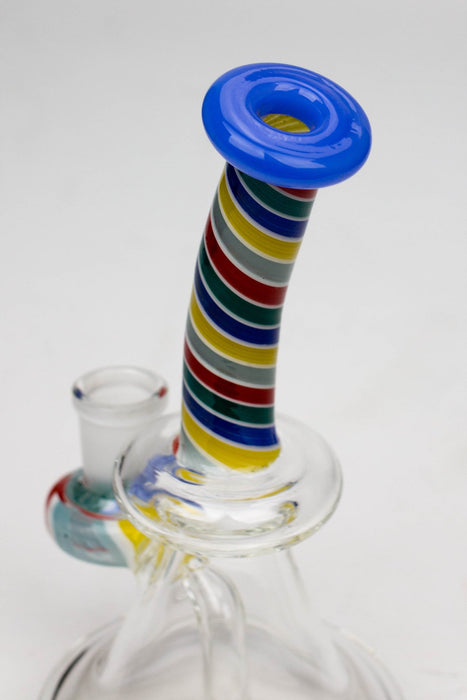 Water Pipe 7 inches rig striped