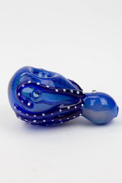 4" GLASS PIPE-OCTOPUS [XTR1040]