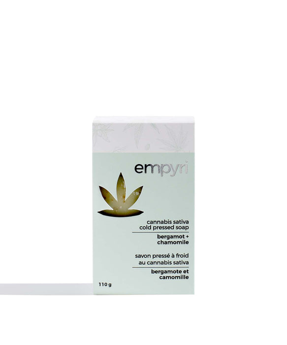 empyri - cold pressed bar soap with hemp oil / bergamot + chamomile
