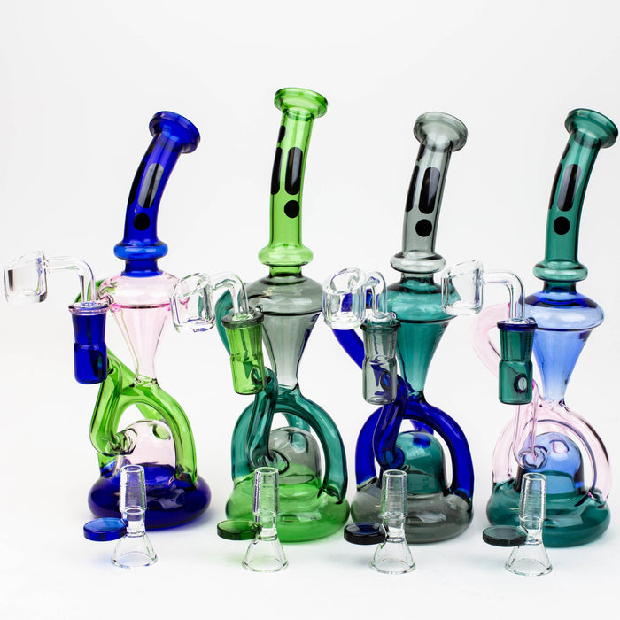 10" Infyniti Glass 2-in-1 recycler