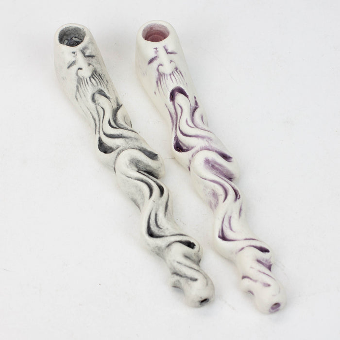 Handmade Ceramic Smoking Pipe [WIZARD/XL]