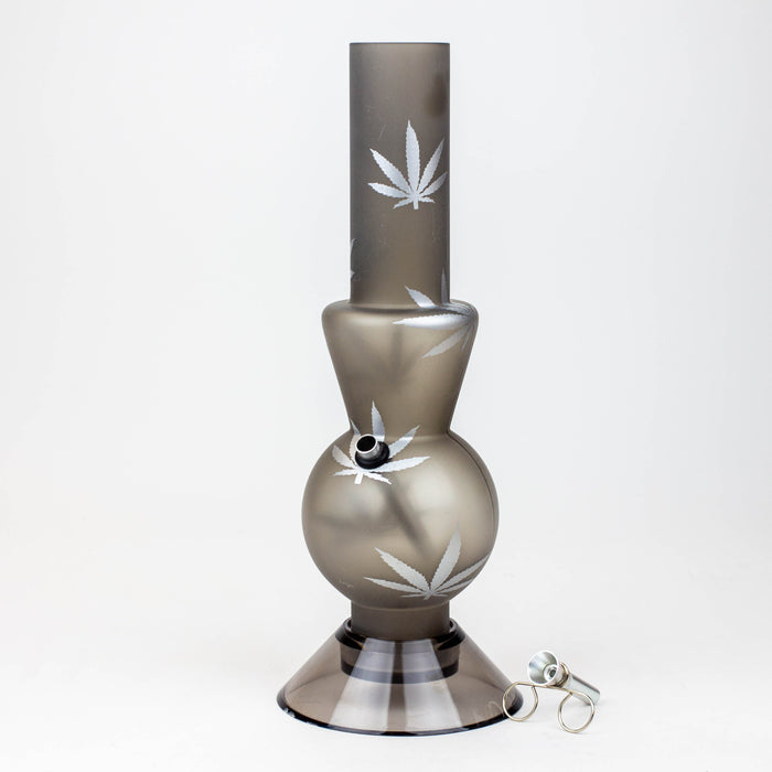 13" acrylic water pipe assorted [FAM-DB]