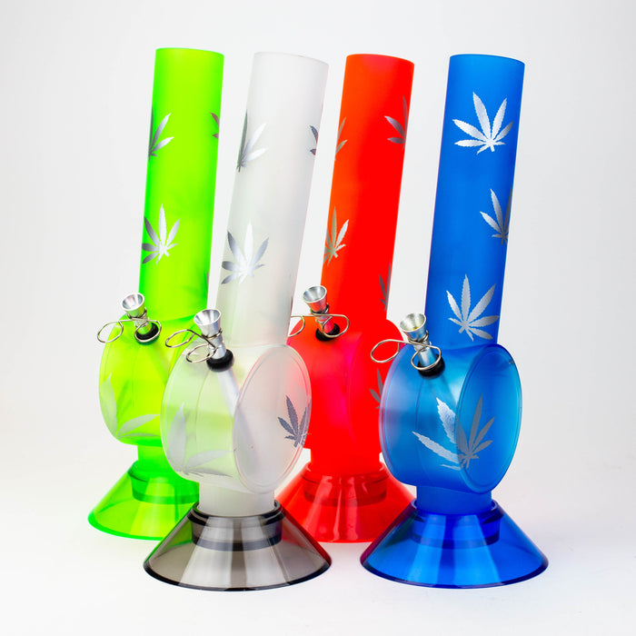 13" acrylic water pipe assorted [FAM-DD]