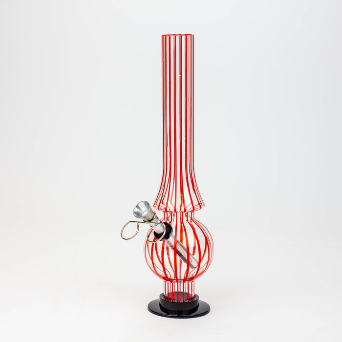 10" acrylic water pipe assorted [FK series]