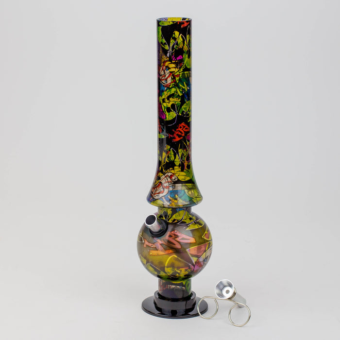 10" acrylic water pipe assorted [FKY series]