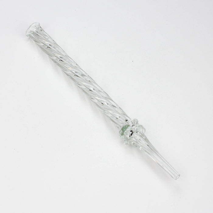 6" Glass dab straw [9193S]
