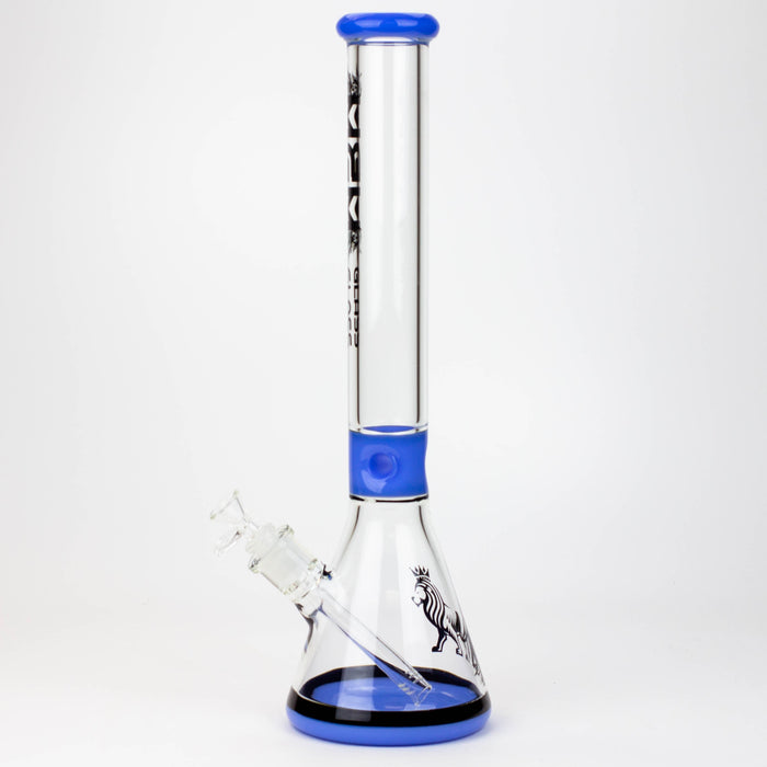 17.5" glass / 7 mm / beaker glass water bong
