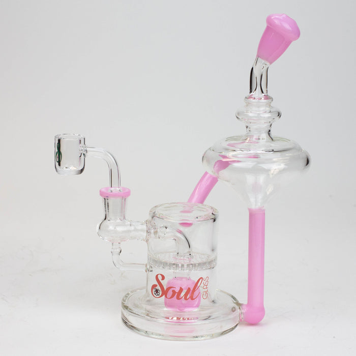 9" SOUL Glass 2-in-1 recycler bong [S2055]