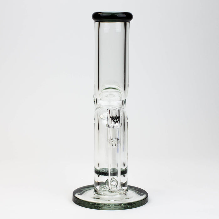 11.5" 2-in-1 7mm Kink Zong glass water bong [AKG003]