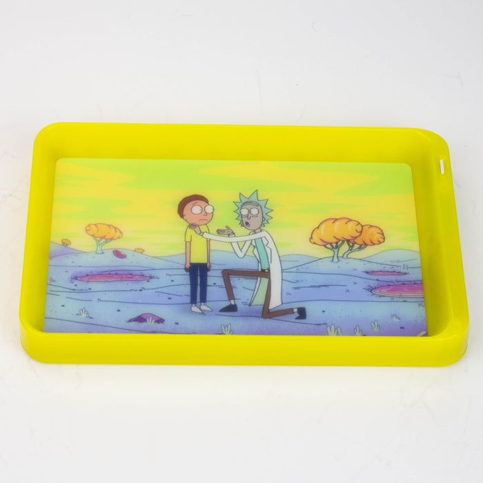 Metal Smoking Diy Accessories, Rick Morty Rolling Trays
