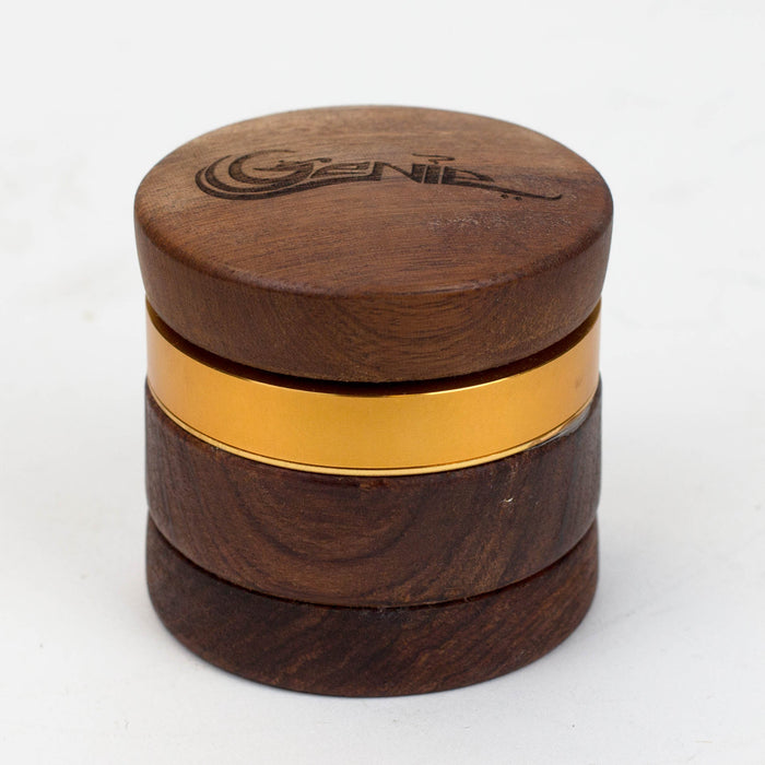 Genie 4 parts wooden cover grinder gift set