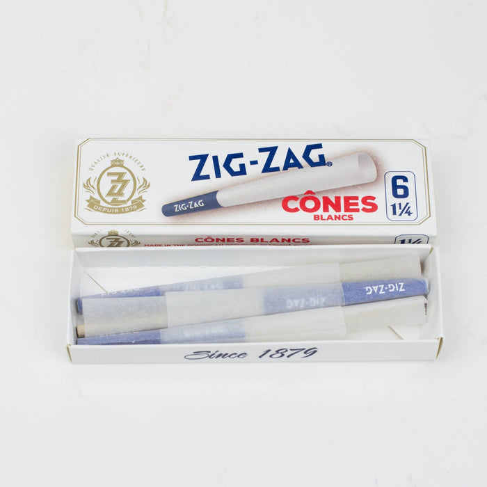 Pre-Rolled Cones - Zig-Zag White 1 1/4 Papers - 1 Pack