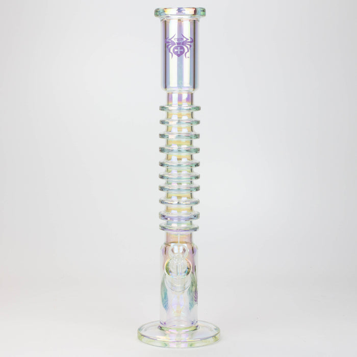 17" XTREME / 7 mm / Rock & Roll Electroplated Tube glass water bong [XTR5006]