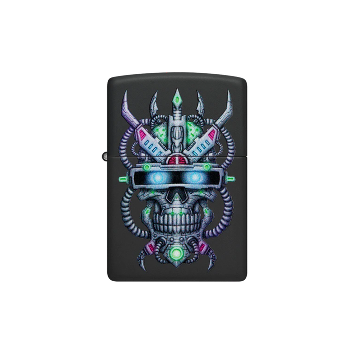 Zippo 48516 Cyber Skull Design
